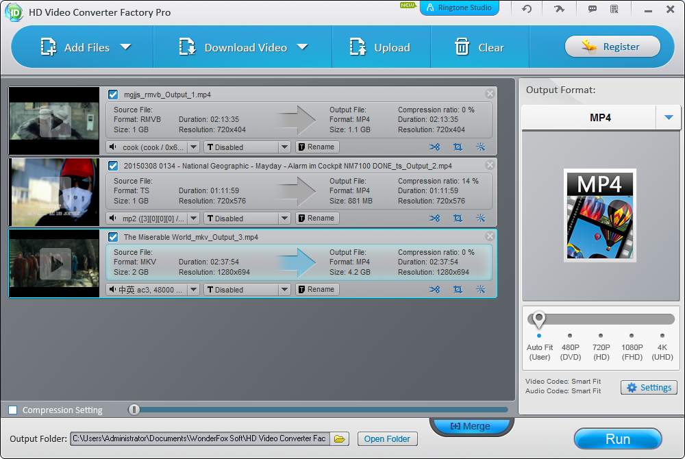 WonderFox HD Video Converter Factory Pro 25.1 Crack Download 2022