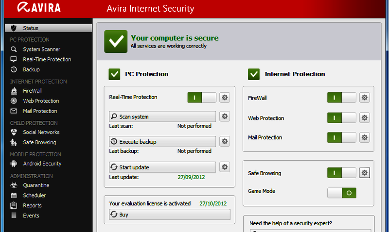 Avira Internet Security Suite 15.0.2201.2134 Crack With License Key 2022